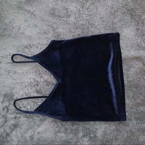 spaghetti strap crop top